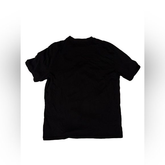 New Men's Guess Originals Multicolor Logo Spell Out T Shirt Black Tee Sz M - Picture 2 of 3